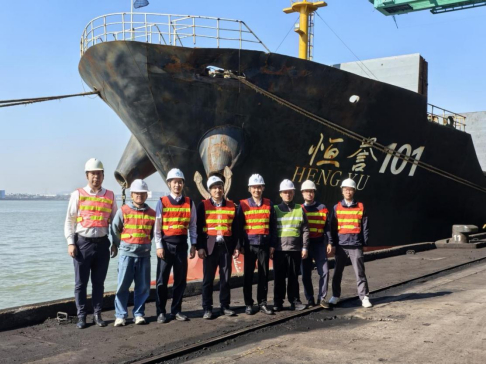 萬噸級散貨船成功交付，科學城租賃護航灣區藍色航道，國際船舶管理業務再上新臺階